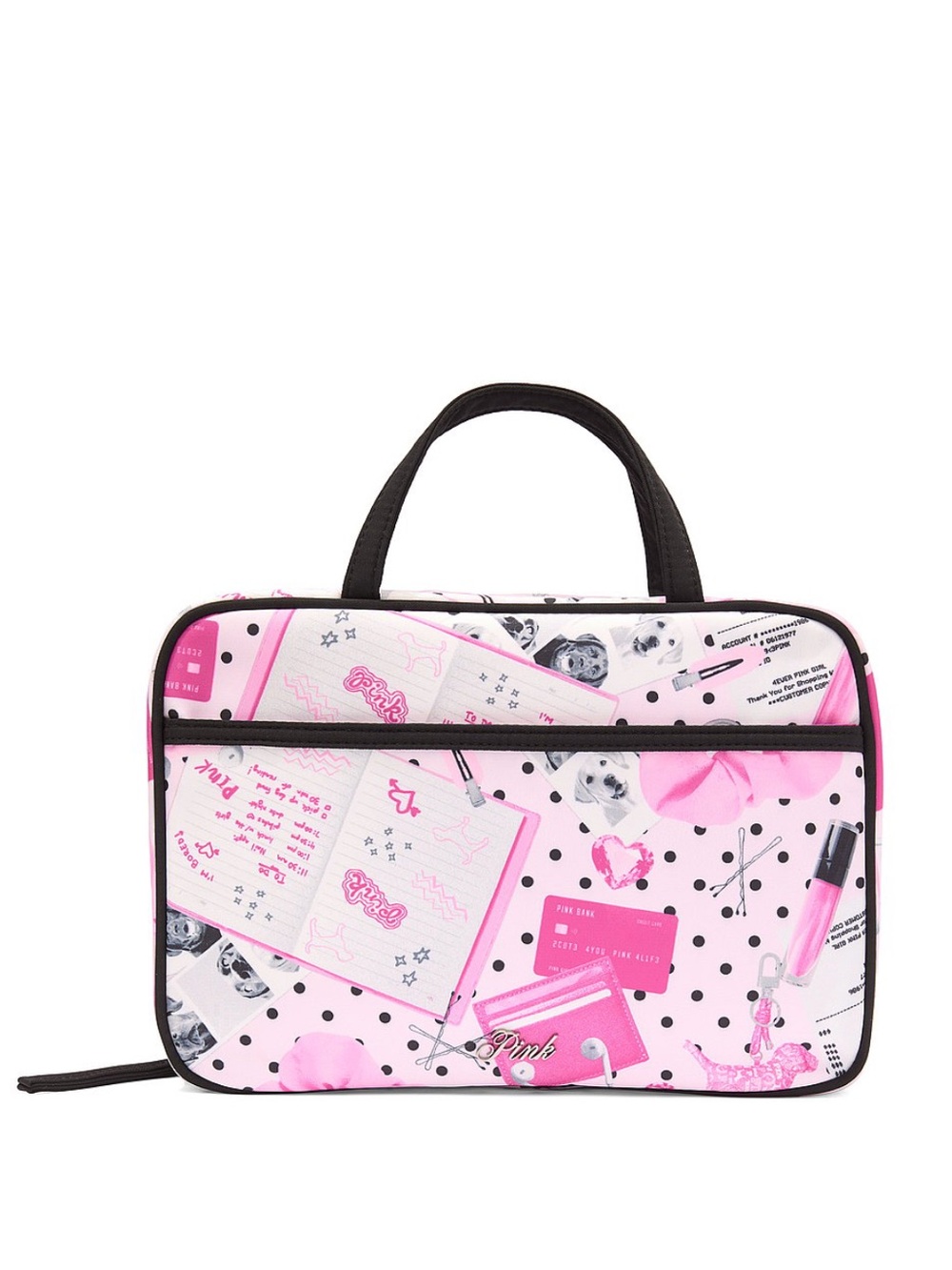 VS PINK TRAVEL TOILETRY BAG NWT